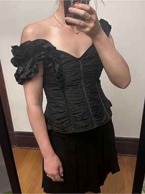 Bebe corset top size small